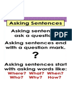 asking sentences