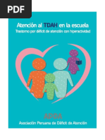 ATENCION Al TDAH en La Escuela