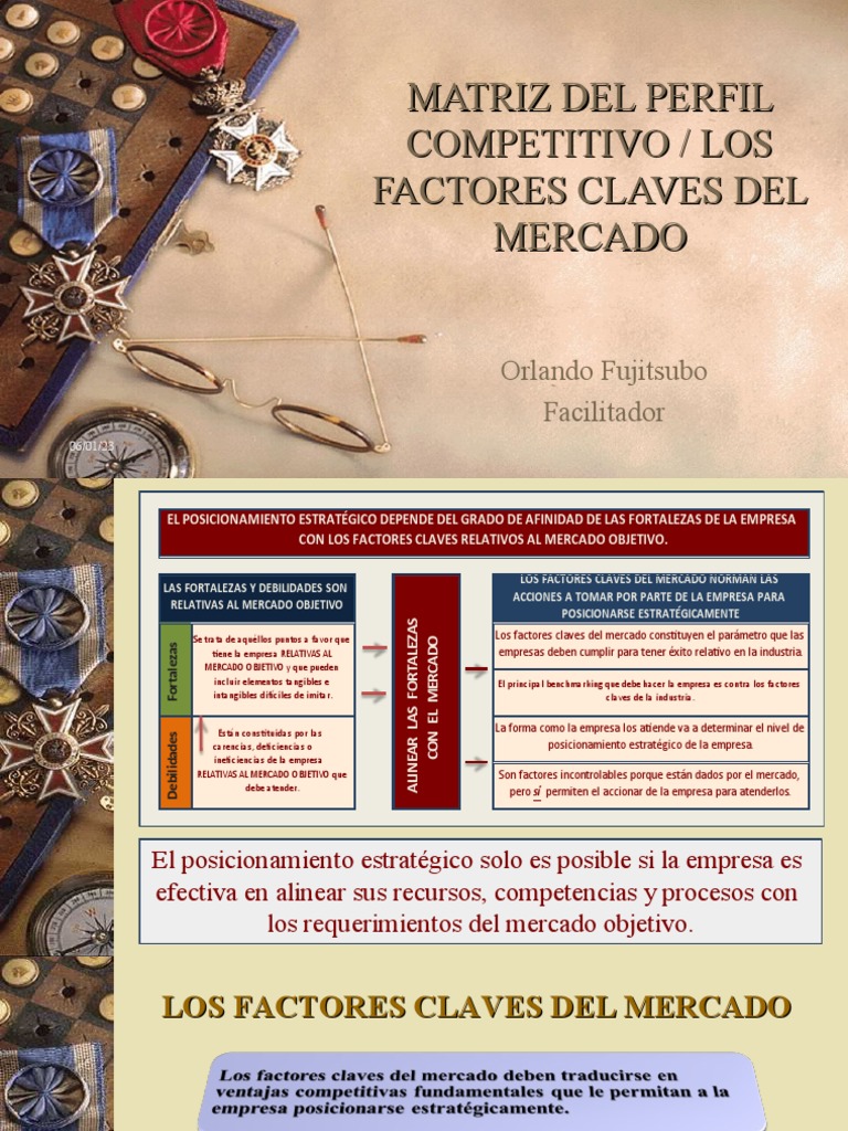 Factores Claves del Mercado según Fujitsubo | PDF | Business | Mercado ...