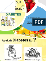 Gaya Hidup dan Pola Makan Diabetes