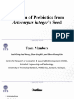 Isolation of Prebiotics From Artocarpus Integers Seed