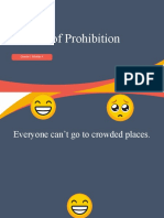 Modals of Prohibitions