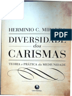 Diversidade Dos Carismas - Herminio C. Miranda