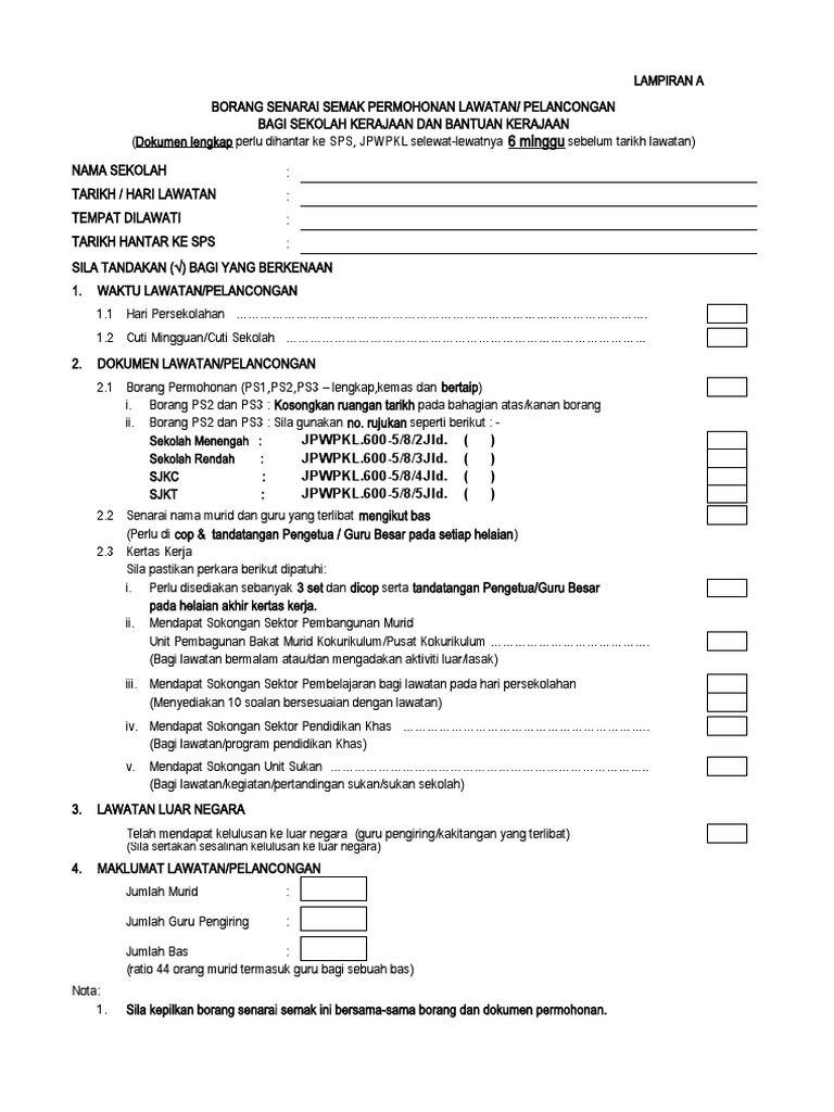 Senarai Semak Kecantikan Sebelum Melancong!