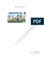 Proyecto de Educacion Vial