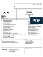 Pricesheet Subaru HM7 - New XV 2.0 I-P EyeSight (EM) 7 Dec'21