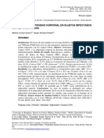 Estado de La Adiposidad Corporal en Sujetos Infescatos Con El Virus de Vihsida