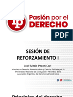 Principios y procedimientos del derecho administrativo