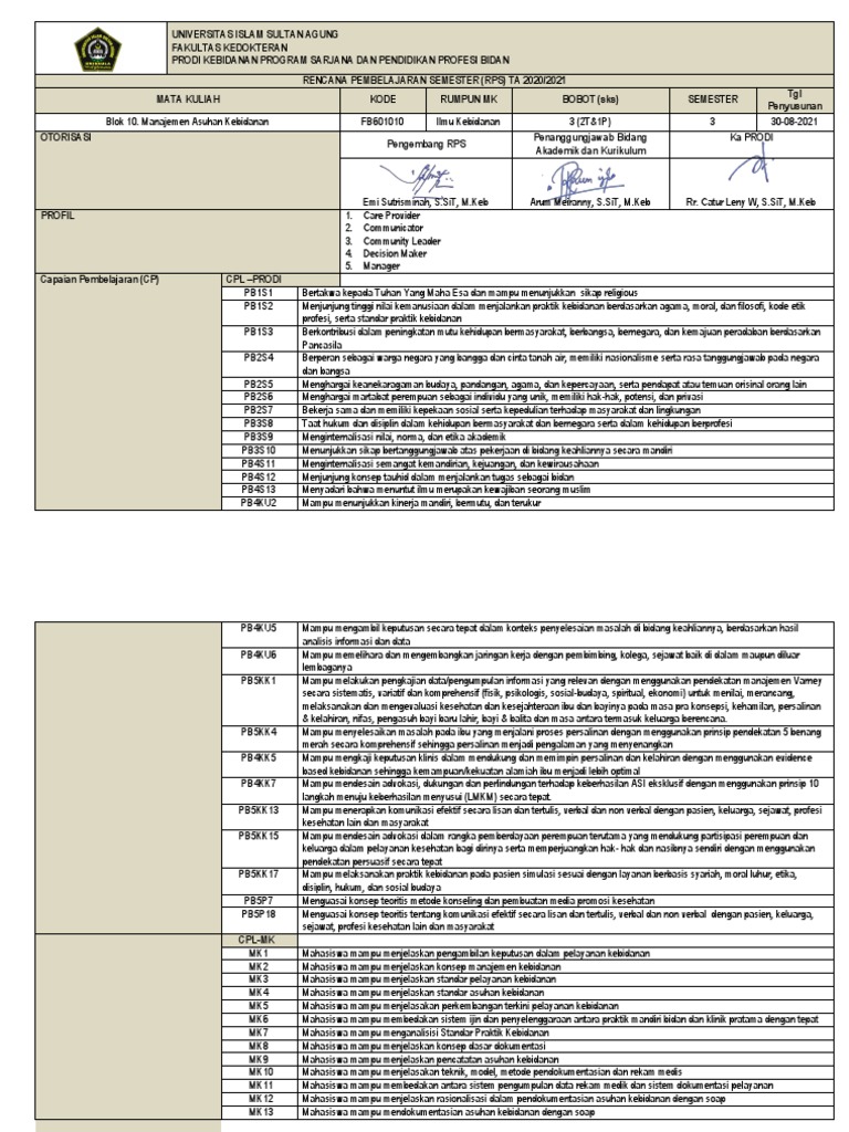 RPS Blok 10 2021 | PDF