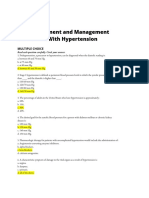 SG7: Assessment and Management of Patients W/ Hypertension