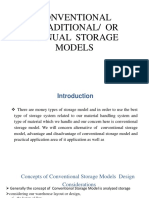 Conventional Storage Models