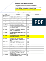 GCSE Chemistry - Guided Reading 1