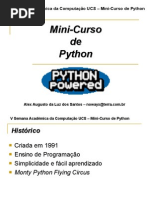 Mini Curso de Python