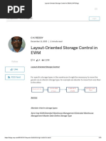 Layout-Oriented Storage Control in EWM - SAP Blogs