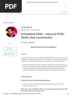 Embedded EWM - Inbound POSC (Multi-Step Movements) - SAP Blogs