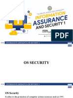OS Security: Authentication, Threats and Countermeasures