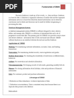 Database Management System New Notes