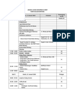 JADWAL ACARA RAKORNAS Da MDP