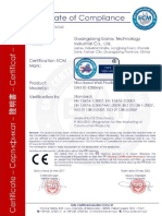 CE Certificate