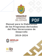Manual para La Elaboración de Los Programas Sectoriales 2019-2024 V1