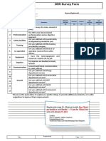 QHSE - OHS Survey