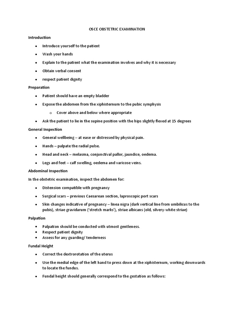 Obg History Taking Pdf Medical Specialties Clinical Medicine