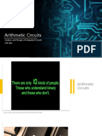 Arithmetic Circuits