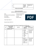 Formulir Penilaian Mandiri