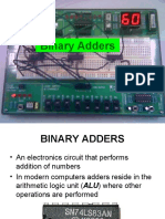 Binary Adders