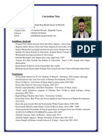 CV Singkat Syaikh Dr. Abdul Haq
