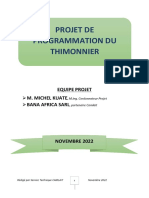 Analyse Fonction Projet Programmation THIMONNIER