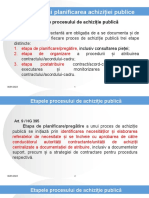 4 - Pregătirea Și Planificarea Achiziției Publice. Referatul de Necesitate