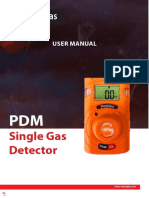 Detect dangerous gases with the PDM Single Gas Detector