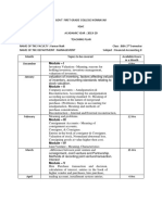 BBA 2nd Sem Syllabus 2019-20