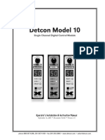Detcon Model 10: Single Channel Digital Control Module