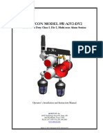 Detcon Model Sw-A2V2-Dv2: Hazardous Duty Class I. Div 2, Multi-Tone Alarm Station