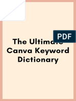 Canva Keywords