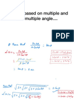 Multiple Angle Question