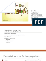 5 BIOC1600 Carbohydrates