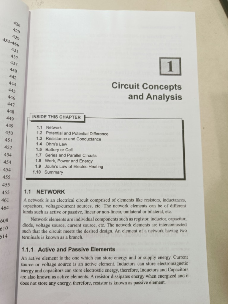 ELECTRICAL CIRCUIT ANALYSIS PDF visual data 3