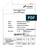 Design Spec - For Road and Pavement 22-A7-Gs-001-A4 PS-30-016