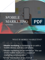 8 Mobile Marketing