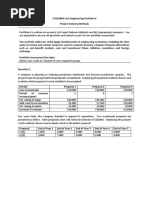 CVE30004 Cost Engineering Portfolio 4