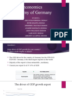 Macro Economics-Germany (Question - Answer Solution) - 1