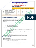 Informatics Practices Class 12 Study Material 