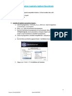 Installation Logiciels Agilent BenchLink