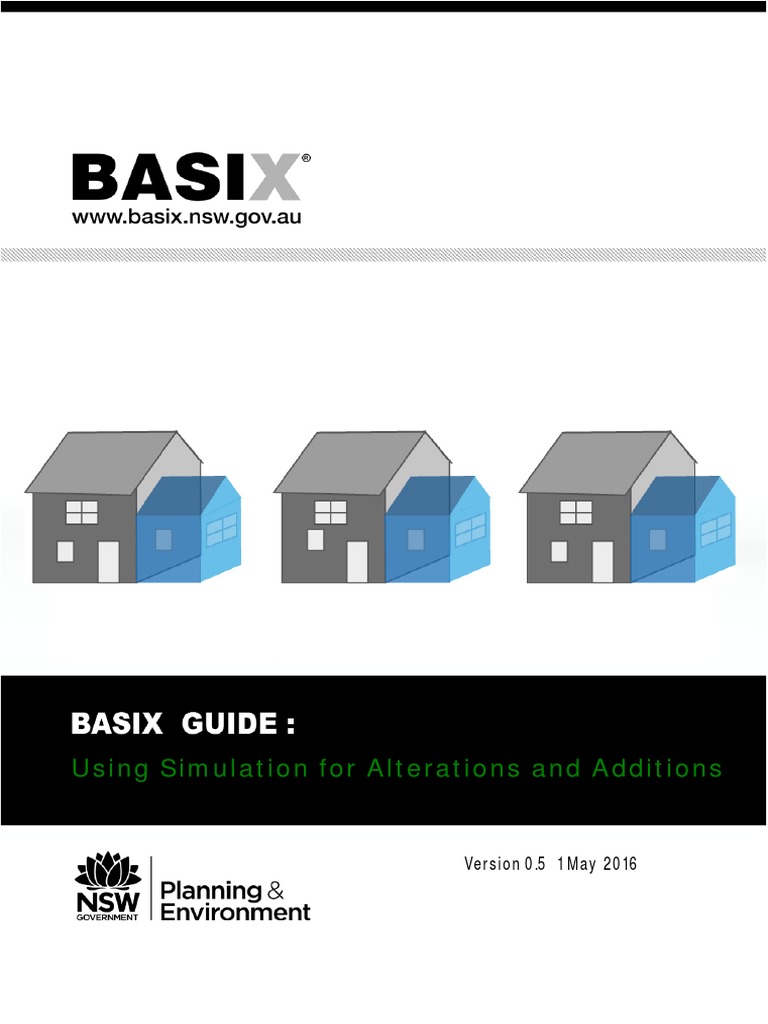 BASIX Simulation Guide for Alterations | PDF | Simulation | Building ...