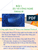 Lession 1 - Cong Nghe Voip
