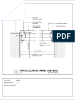 7 Typical Electrical Cabinet Jamb Detail