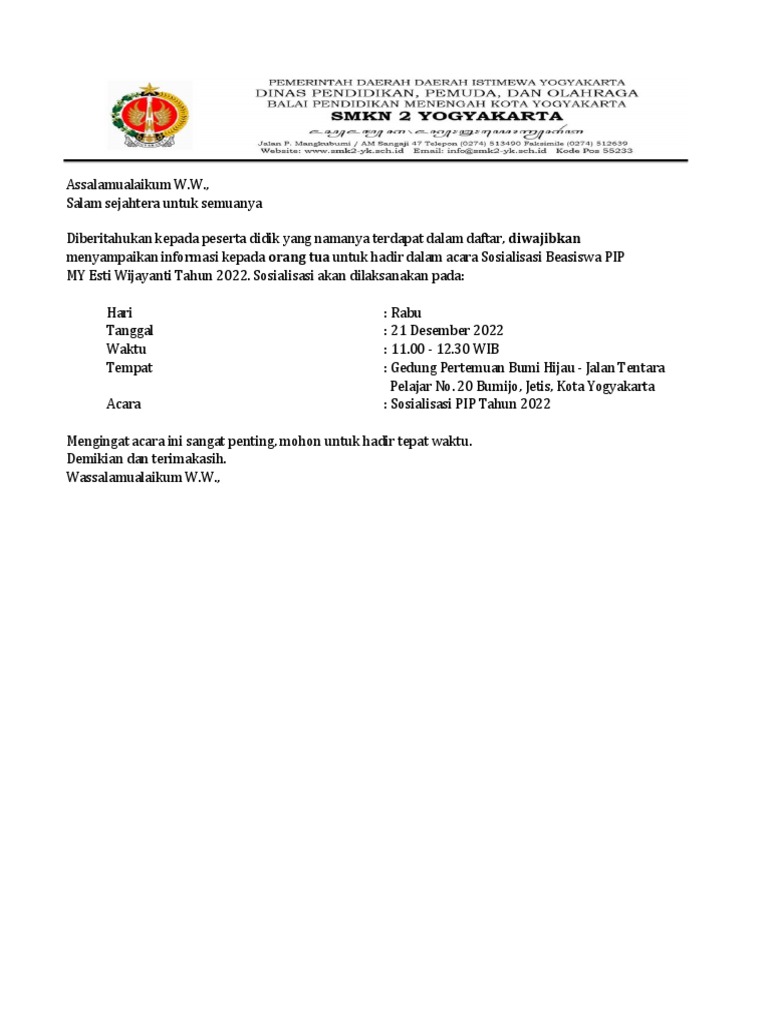 Beasiswa PIP Seluma-Kolaborasi My Esti Wijayanti Tanpa Potongan